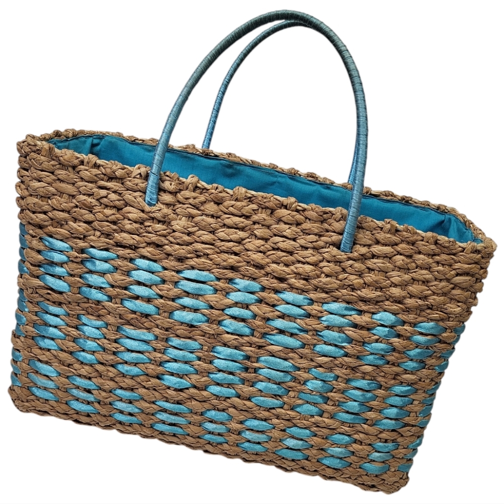 ESPRIT Large Woven  Straw Tote Purse